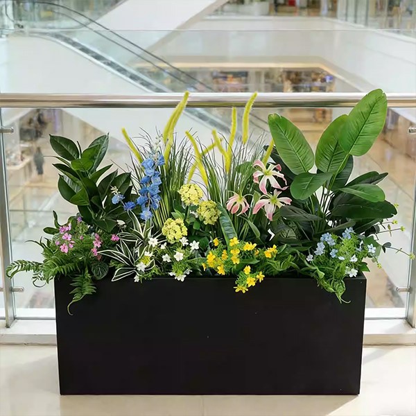 Black Rectangle Planter Box Black Rectangle Planter Box