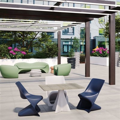 Cadeirydd Awyr Agored gwydr ffibr